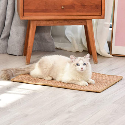 Cat Scratching Mat Made With Natural Sisal