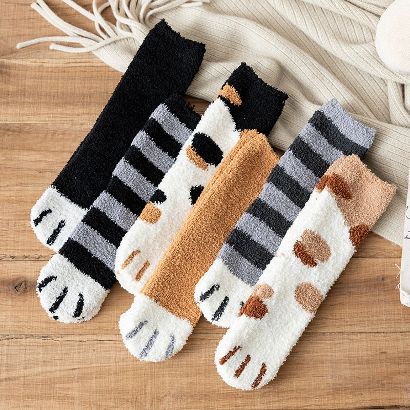 Cat Paw Socks